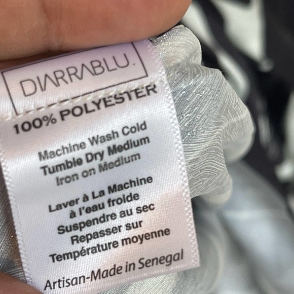 DIARRABLU Satu One-Shoulder Maxi Dress Size L NWOT - Picture 9 of 10